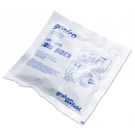 GRAHAM-FIELD Disposable Instant Cold Pack 5"X5" 80/Cs 80/Case C100